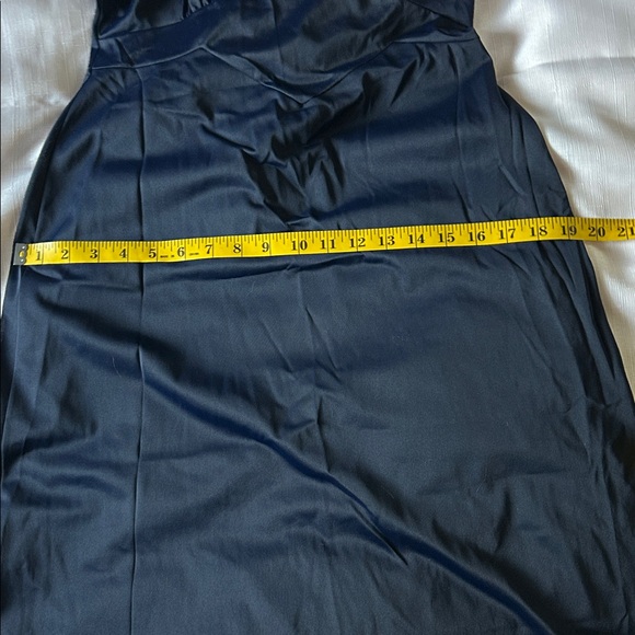 Vanity Fair Vintage 50’s Style Navy Nylon Lingerie Slip Dress size 36 - Picture 15 of 16